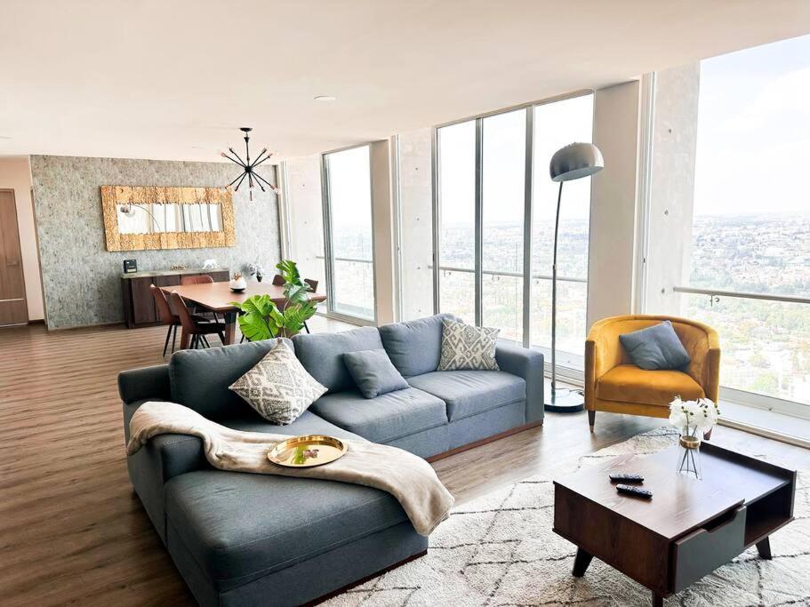 Luxury 3Br Apartment W Pool, Spa & Stunning Views Puebla Exterior foto